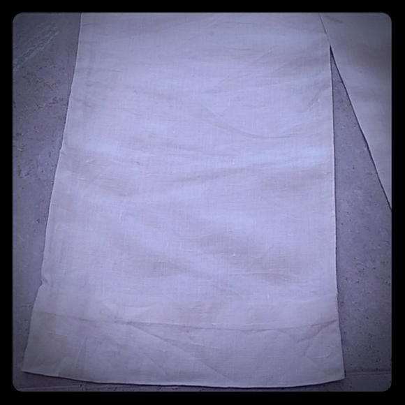 bebe Linen Wide Leg Pants - Picture 4 of 4